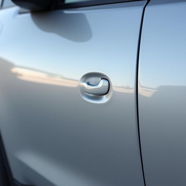 SUV paint flawless after correction